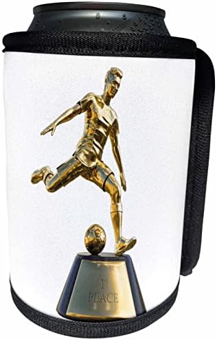 3Drose un trofeu pentru jucători de fotbal masculin în aur - Can mai rece înveliți sticla