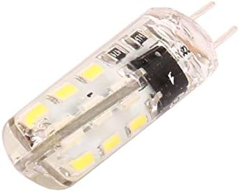 Nou Lon0167 AC 220V G4 2W alb pur 24 LED-uri 3014 SMD bec de porumb din silicon cu economie de energie 6000-6500K (AC 220V