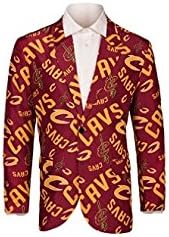 FOCO Cleveland Cavaliers repetă jacheta de afaceri urâtă-Mărimea bărbaților 48-x-Large