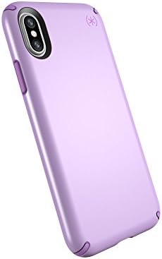 Speck Products Presidio Case metalice pentru iPhone XS/iPhone X, Taro Purple Metallic/Haze Purple