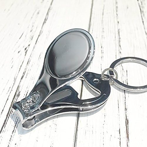 Litere ABC Image Art Deco Cadou Fashion Nipper Nipper Ring Key Lanț Deschizor sticle Clipper