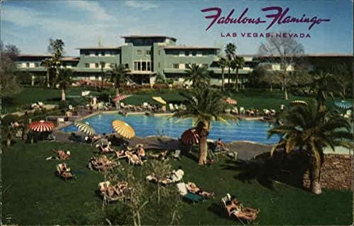 Fabulos Flamingo Las Vegas, Nevada NV original carte poștală de epocă