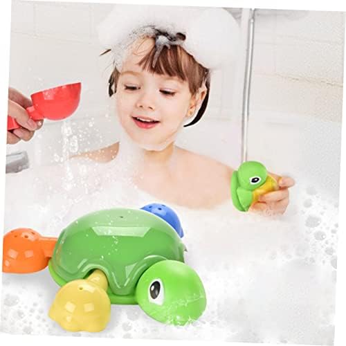 Toyvian 1 set pentru copii jucării pentru copii Toydler Jucării pentru copii Jucării pentru copii pentru copii vinil baie țestoasă