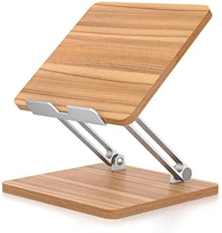 DLOETT Universal Wood Desktop Tablet Stand Metal Reglabil suport pliabil