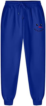 Unisex sport Casual Pantaloni bărbați și femei drăguț imprimare Sweatpant Dantela până Talie Elastic Vrac Casual pantaloni