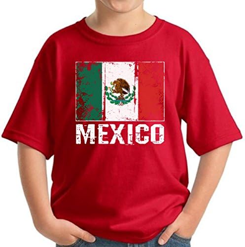 Tricou de pavilion mexican pekatees pentru copii cămașă de fotbal mexican de fotbal mexican