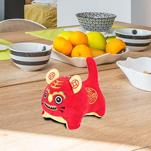 Animale umplute angoilie Jucării zodiacale chinezești 20 cm jucării de pluș figurine umplute pentru animale umplute pernă de