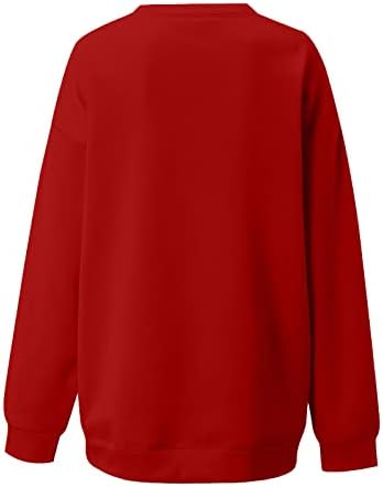 Topuri de pulovere pentru femei cu mânecă lungă Halloween Hanorace Plus Dimensiune pulover pulover cu gât rotund Pulcover Bluză