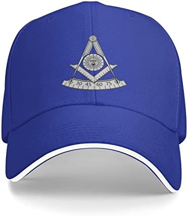Masonic trecut Master Baseball Cap Sandwich Hat reglabil Tata pălărie pentru bărbați Femei