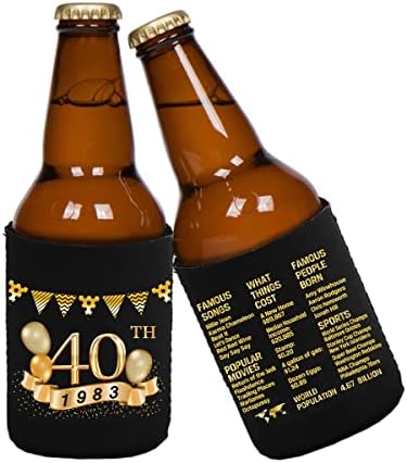 40 de ani de naștere poate mai răcoroasă pachete de 12-1983 semn - 40th Birthday Party Supports - 40th Anniversary Decorați