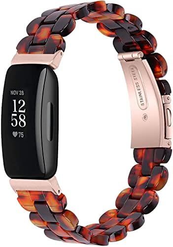 Ilvanya compatibilă cu Fitbit Inspire 2 /Inspire HR /Inspire Bands Women Grils, Elegant Restin Watch Brățări de înlocuire Benzi