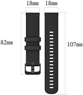 Onecm curea de brățară de 20 mm pentru Ticwatch E pentru Garmin Venu pentru Forerunner 645 Smartwatch Smartwatch Bandband