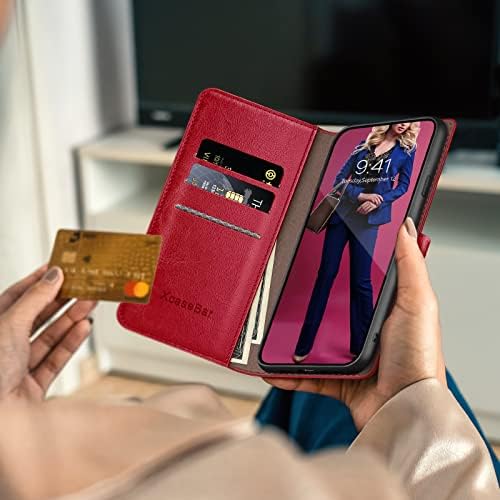 XCASEBAR PENTRU SAMSUNG GALAXY A53 5G Carcasă din portofel cu 【Blocarea RFID】 Titular de card de credit, Flip Folio Book Pu