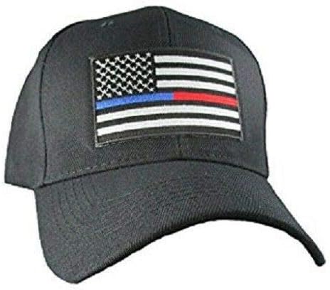 Vânturile alizee Negru SUA Poliția foc subțire Roșu albastru linie capac profil scăzut pălărie baseball suport