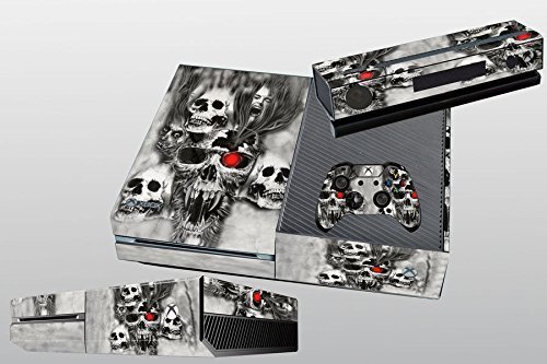 2612 Sala de jocuri standard: Haunt Aztec Skull Ghost Vinyl Sticker-Designer Xbox One Vinyl skin Console cu două decalcomanii