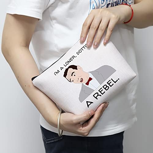 Pee Wee inspirat cadou mare cadou de aventură sunt un dottie singur, o geantă de pungă cu fermoar rebel pentru Herman Fan
