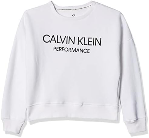 Calvin Klein Girls’s Performance Echipaj pentru gât