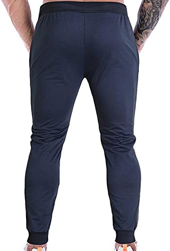 Pantaje de pulover Diyago pentru bărbați Slim Fit cu Drawstring Fit Fit Casual Jogger Pantaloni de Fashion Antrenament Fashion