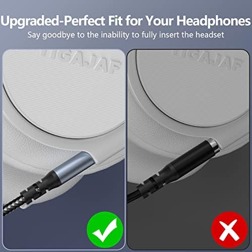 Koopao USB C până la 3,5 mm Cablu audio aux aux, adaptor 2-in-1type c la 3,5 mm cablu stereo cu căști cu cablu aux masculin