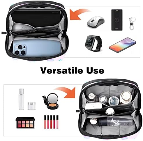 Pungi portabile electronice Organizator Husă ouă colorate călătorie cablu sac de stocare pentru hard disk-uri, USB, card SD,