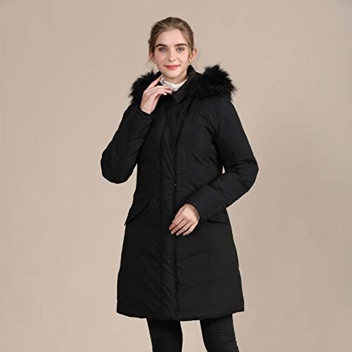 Paltoane lungi de iarnă pentru femei, îmbrăcăminte exterioară elegantă pentru fete adolescente școală jachete cu mânecă lungă