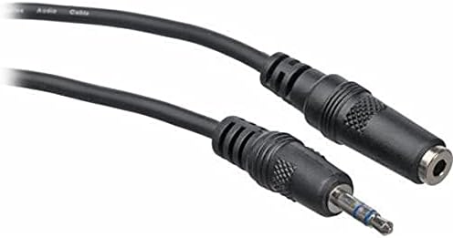 Cablu de extensie audio modelată de cablu modelat negru