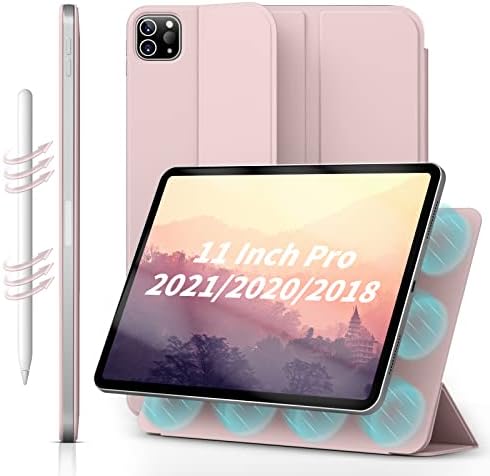 Kenke iPad Pro 11 inch Caz 4/3/2/II GENERARE 2022/2021/2020/2018 Suport al 2 -lea Apple Penci fără suport pentru creion Detașabil