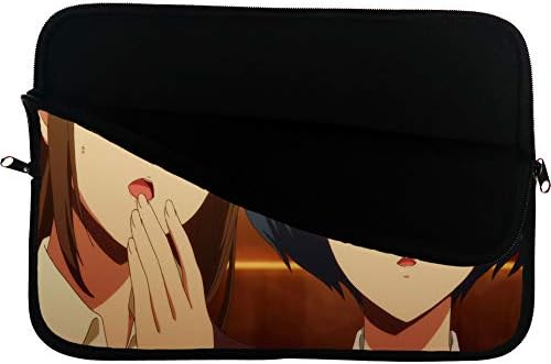 Prietenă domestică Anime Laptop Geantă cu mânecă de 15 inci - Protejați -vă dispozitivele în stil cu acest anime pentru computer