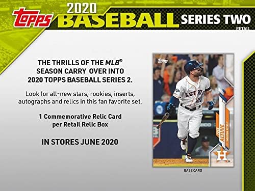 2020 Topps Series 2 Baseball 24ct Retail cu 12 casete cu vânzare cu amănuntul