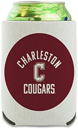 Logo -ul oficial al Colegiului Charleston poate răci - Băutură Hugger izolator pliabil - suport izolat pentru băuturi pentru