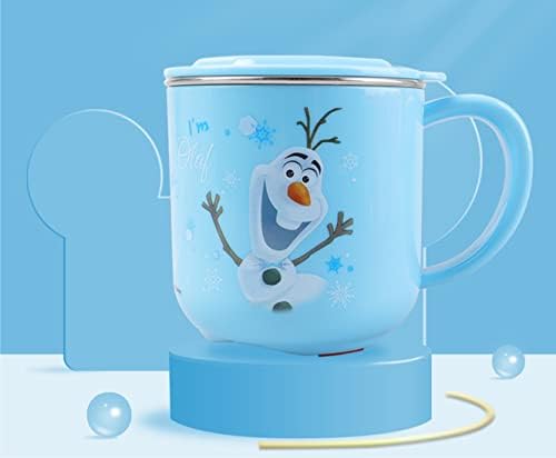 Disney Frozen Olaf ABS Cupa din oțel inoxidabil cu capac, 250 ml, albastru