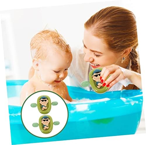 Toyvian 2pcs cu apă cu apă pentru copii pentru copii pentru copii pentru copii pentru copii pentru copii Playhting Bath Green