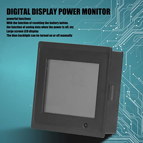 Monitor de alimentare digitală de afișare, AC80-300V Monitor de alimentare portabilă cu mai multe funcții pentru stabilizator