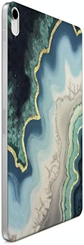 Lex alternativ iPad 12.9 Case Magnetic Pro 11 inch 2019 2018 Imprimare protector Apple Agate Stone Cover Folio Marble Hard