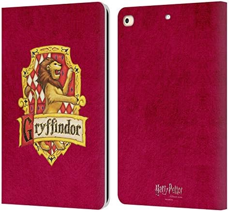 Head Case Designs autorizat oficial Harry Potter Gryffindor Parchment Stone's Stone I Cartea din piele Portofel Copertă Compatibil