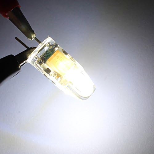 Aexit 2 buc corpuri de iluminat și comenzi AC / DC12V 1.5 W SMD LED bec Silicon lampă 4-LED G4 2835 Alb Rece