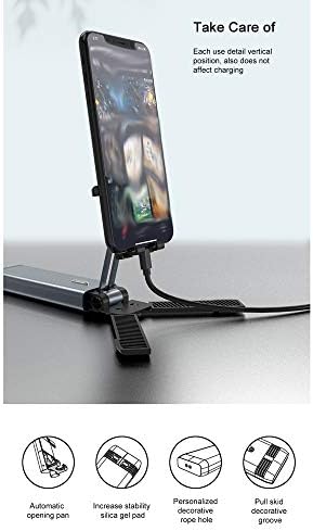 WSSBK New Metal Mini One Foldable Reglabil Holder pentru telefonul mobil pentru smartphone -ul pentru suport pentru smartphone