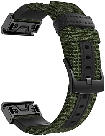 Gikos Nylon Quick Fit Watchband curea pentru Garmin Fenix ​​7x 7 6x 6 5x 5 Plus 3 3 HR Forerunner 935 945 Smart Watch 22mm