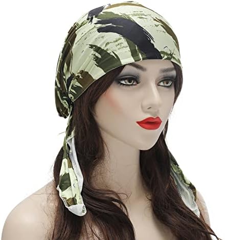 ZLYC Chemo Pălării pre legat cap eșarfă Headwraps ușor Turban beanie Cap pentru femei