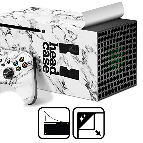 Head Carcasă proiectează oficial Assassin's Creed Grunge Black Flag Logos Logos Matte Vinyl Sticker Gaming Case Case compatibil cu controlerul Xbox din seria X / S
