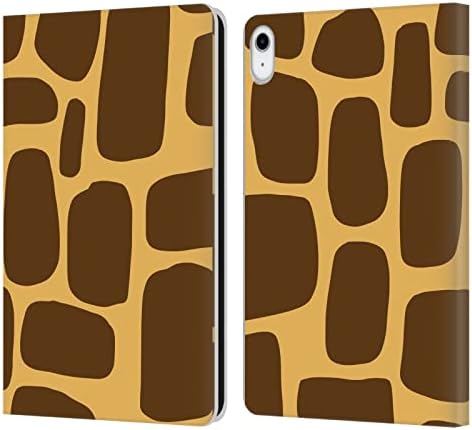 Head Case Designs Licențiat oficial Grace Ilustrație Girafă Imprimeuri pentru animale din piele Portofel de portofel compatibil