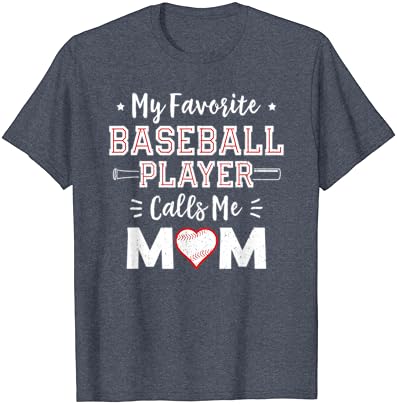 Jucătorul meu de baseball preferat îmi spune că tricoul de baseball mamă mamă