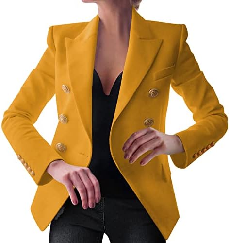 Blazers for Women Fashion Fashion Casual Professional Outwear Button Down Jacket 2023 Fashion Blazer