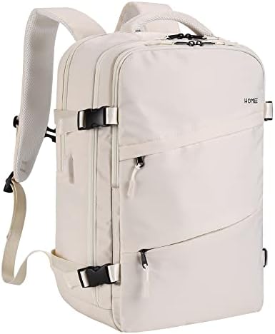 HOMIEE călătorie Rucsac zbor aprobat transporta pe saci pentru avion, 15.6 Inch Laptop rucsac impermeabil Gym Bag Casual Daypack