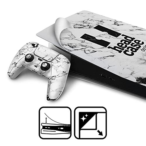 Head Case Designs Licențiat în mod oficial Assassin's Creed Wood and Gold Chest Black Flag Graphics Graphics Vinyl Fakeplate Sticker Gaming Decal Compatibil cu Sony PlayStation 5 PS5 DISC Ediție