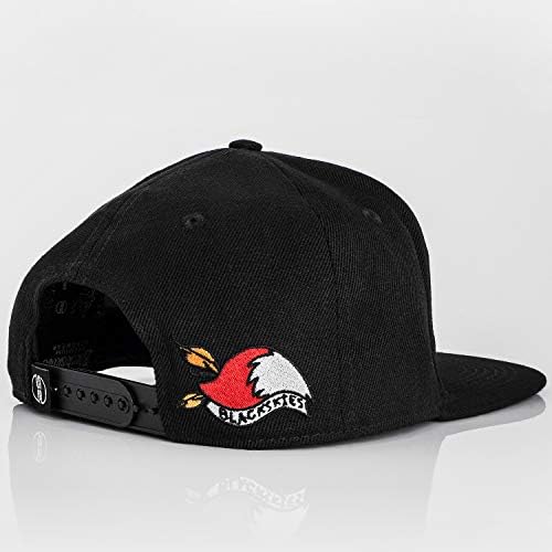 Pălărie Snapback Blackskies | Bărbați femei premium de baseball tata tata cu 5 panouri cu bretele hip hop urban flanel din
