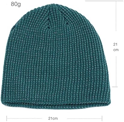 Knit Beanie pălării pentru femei bărbați capace Slouchy cald schi femei iarna bărbați Tricot Baggy pălărie croșetat baseball