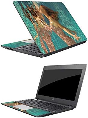 Pielea Mightyskins compatibilă cu HP Chromebook 11.6 - Sparkle | Copertă protectoare, durabilă și unică de ambalare a decalului