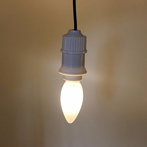 Candelabre LED Becuri 4W moale alb cald 400lm 120V E12 bază mică lumânare candelabru Becuri lapte sticlă albă 40W echivalent